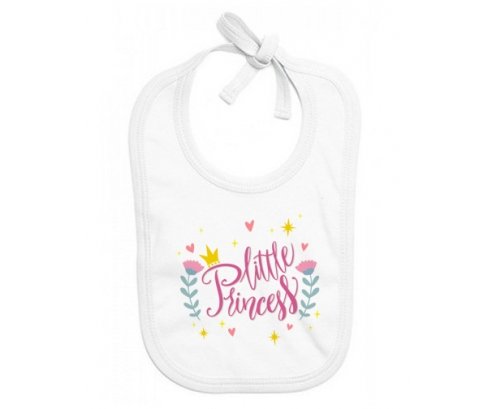 Bavoir bébé personnalisé My little princess design-8