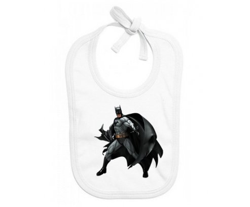 Bavoir bébé personnalisé Batman design-1