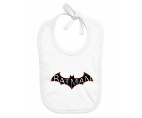 Bavoir bébé personnalisé Batman logo design-2