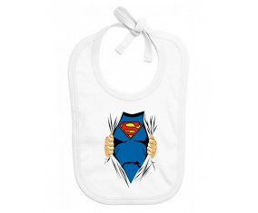 Bavoir bébé personnalisé Superman design-1