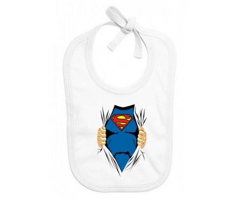 Bavoir bébé personnalisé Superman design-1