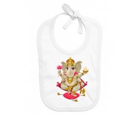 Bavoir bébé personnalisé Hindouisme Ganesha