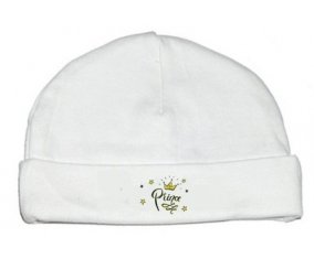 Couronne jaune étoile prince design-1 : Bonnet bébé
