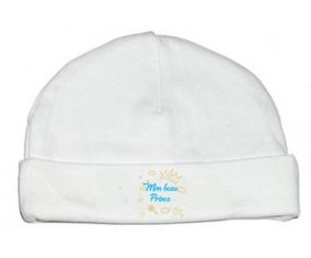Mon beau prince design-2 : Bonnet bébé