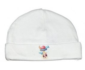 Animaux rigolos Secoupe volente chien : Bonnet bébé