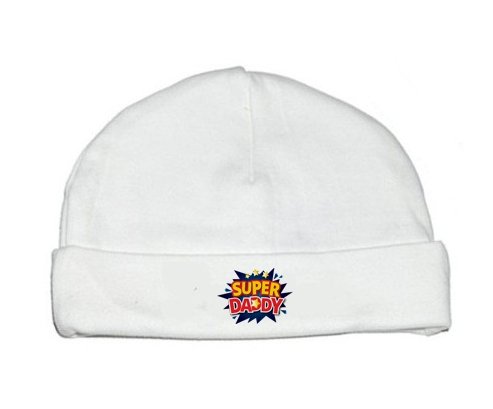 Bonnet bébé personnalisé Super DADY