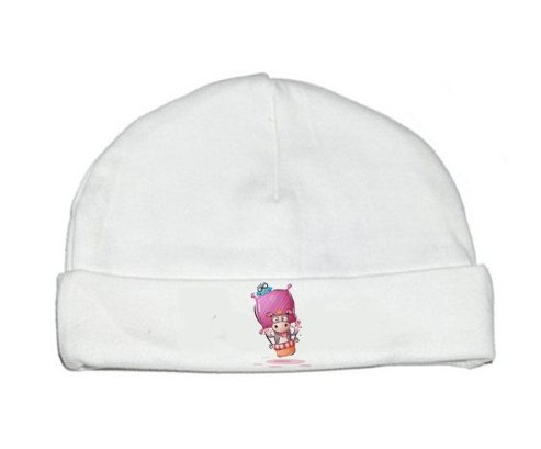 Bonnet bébé personnalisé Animaux rigolos Vache