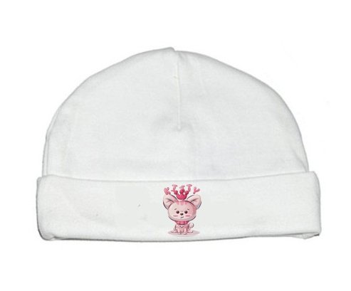 Bonnet bébé personnalisé Animaux rigolos Kitty