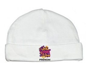 Bonnet bébé personnalisé Islam eid adha mubarak design-3 avec prénom