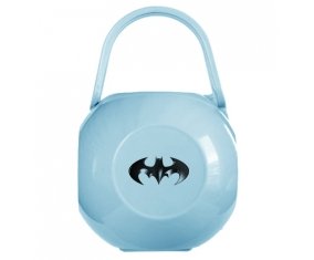 Boîte à tétine Batman logo noir