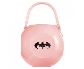 Boîte à tétine Batman logo noir