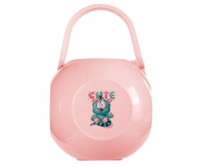 Boîte à tétine Animaux rigolos Cute