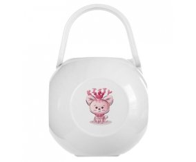 Boîte à tétine Animaux rigolos Kitty