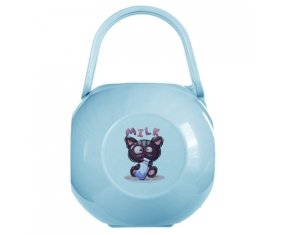 Boîte à tétine Animaux rigolos Milk