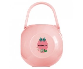 Boîte à tétine Oeuf de Pâques design-4 avec prénom
