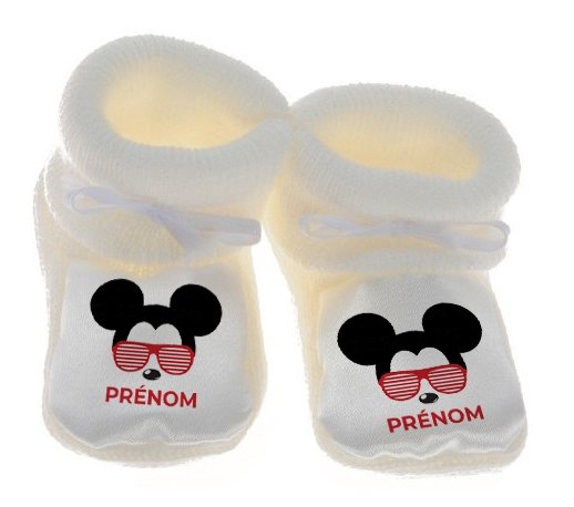 Chausson bebe mickey top