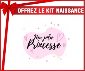 kit naissance bébé personnalisé Ma jolie princese design-1