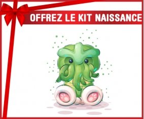 kit naissance bébé personnalisé Animaux rigolos tentacule
