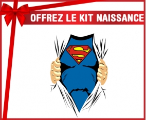 kit naissance bébé personnalisé Superman design-1