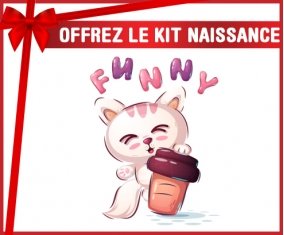 kit naissance bébé personnalisé Animaux rigolos Funny