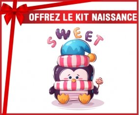kit naissance bébé personnalisé Animaux rigolos Sweet