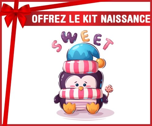 kit naissance bébé personnalisé Animaux rigolos Sweet