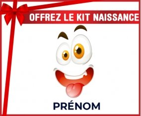 kit naissance bébé personnalisé Cartoon monstre visage design-2