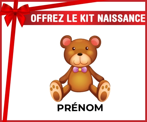kit naissance bébé personnalisé Jouet toys ours avec prénom