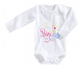 Body bébé My little princess design-7 taille 3/6 mois manches Longues