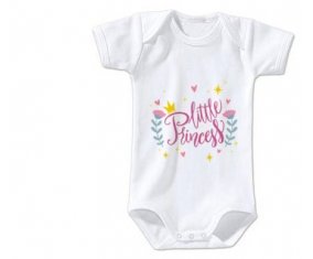 Body bébé My little princess design-8 taille 3/6 mois manches Courtes