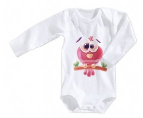 Body bébé Animaux rigolos Oiseau taille 3/6 mois manches Longues