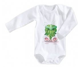 Body bébé Animaux rigolos tentacule taille 3/6 mois manches Longues