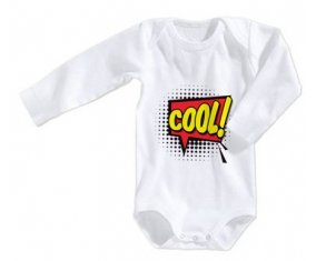 Body bébé Cool! taille 3/6 mois manches Longues