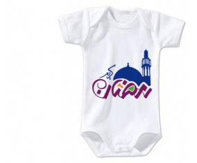 Body bébé Islam Ramadhan taille 3/6 mois manches Courtes