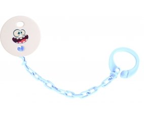 Cartoon monstre visage design-1 : Attache-tétine