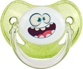 Cartoon monstre visage design-1 : Tétine Physiologique
