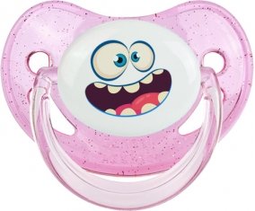 Cartoon monstre visage design-1 : Tétine Physiologique