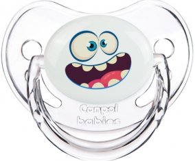 Cartoon monstre visage design-1 : Tétine Physiologique