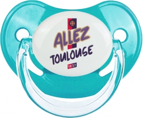 Tetine Toulouse football club embout Physiologique personnalisée