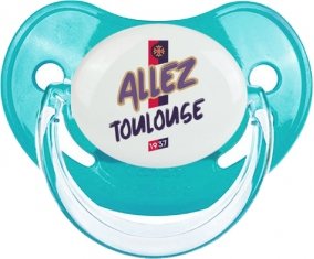 Tetine Toulouse football club embout Physiologique personnalisée