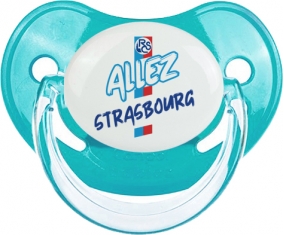Racingg club de Strasbourg : Sucette Physiologique personnalisée