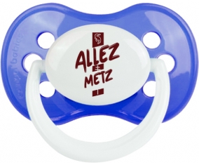 Fc Metz : Sucette Anatomique personnalisée