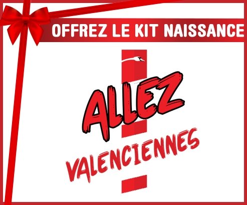 Kit naissance Valenciennes Football Club