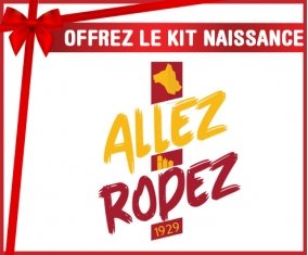 Kit naissance Rodez Aveyron Football