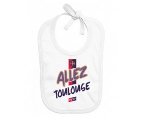 Toulouse football club : Bavoir bébé