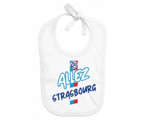 Racing club de Strasbourg : Bavoir bébé