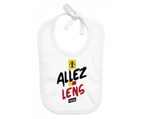 Racing club de lens : Bavoir bébé
