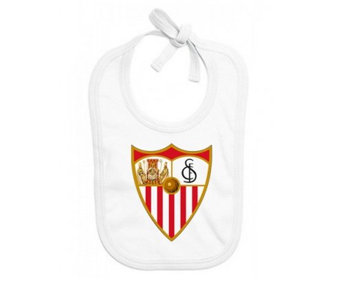 Bavoir bébé personnalisé Séville Fútbol Club