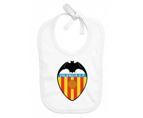 Bavoir bébé personnalisé Valence Club de Fútbol