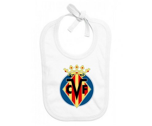 Bavoir bébé personnalisé Villarreal Club de Fútbol